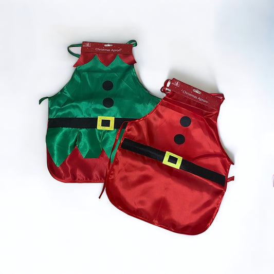 Children’s Christmas aprons (satin)
