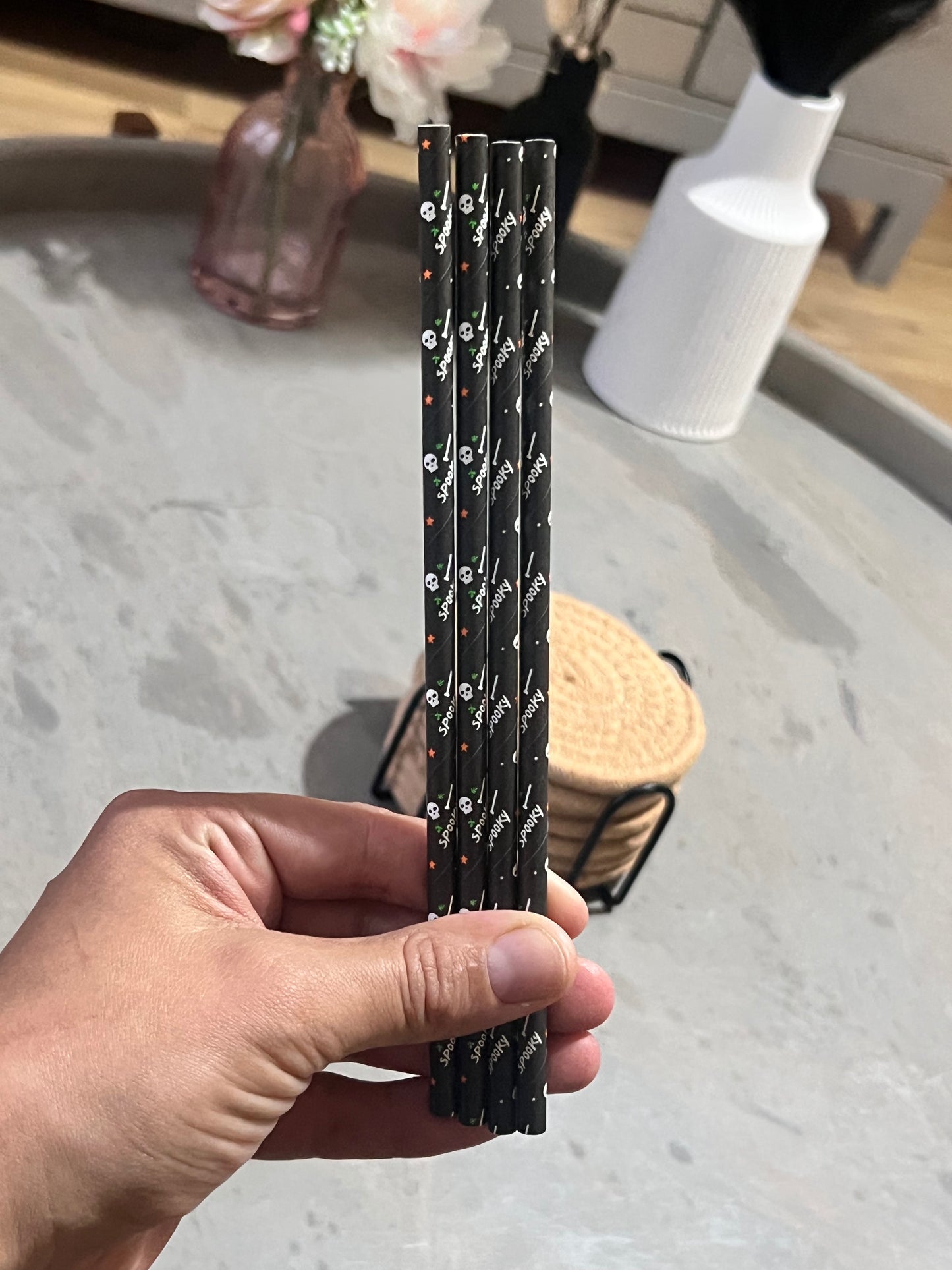 Halloween Straws