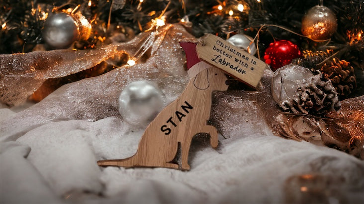 Hanging Dog Tree Decoration