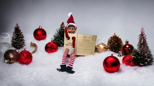 I'm Back!! Elf Post Card