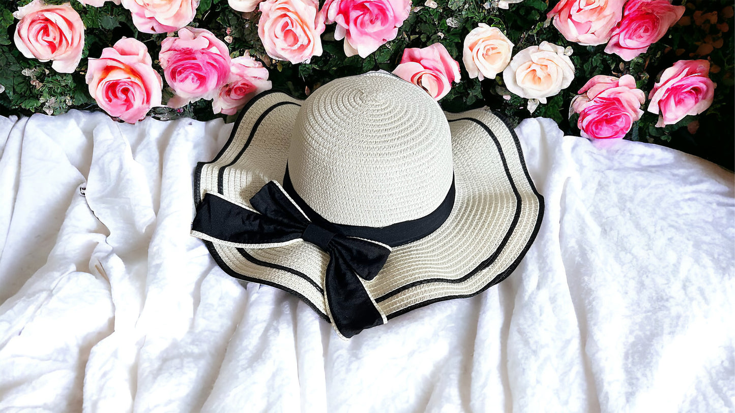 Ladies Summer Straw Hat