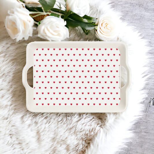 Valentines Heart Serving tray