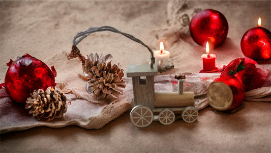 Hanging Train Tree Decoration