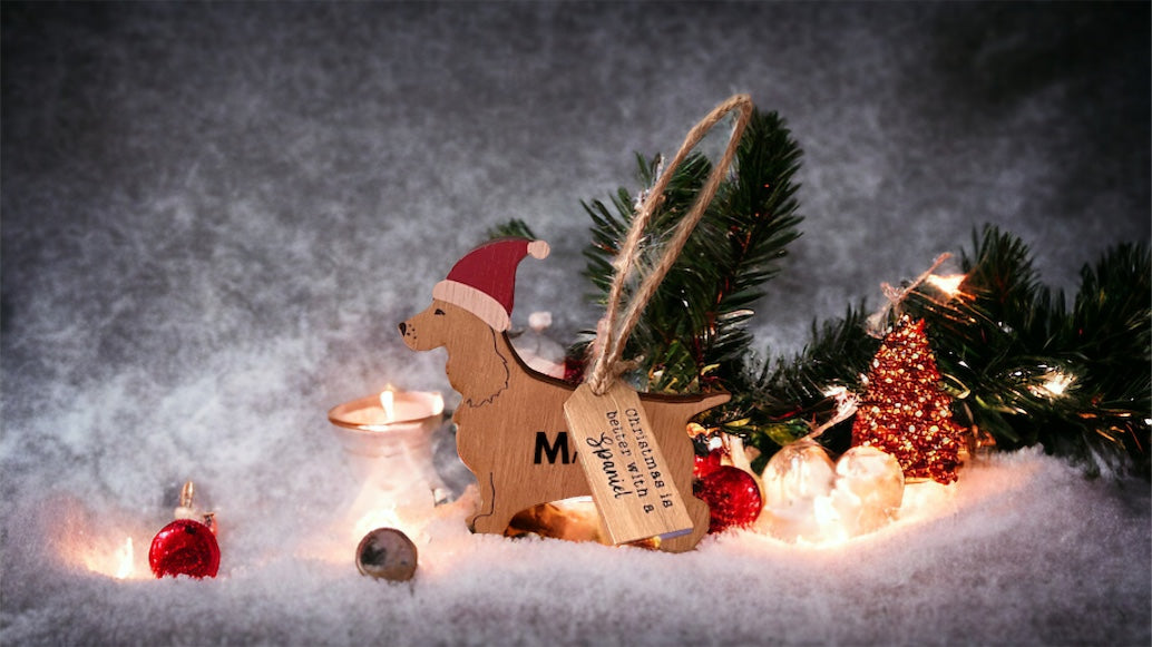 Hanging Dog Tree Decoration