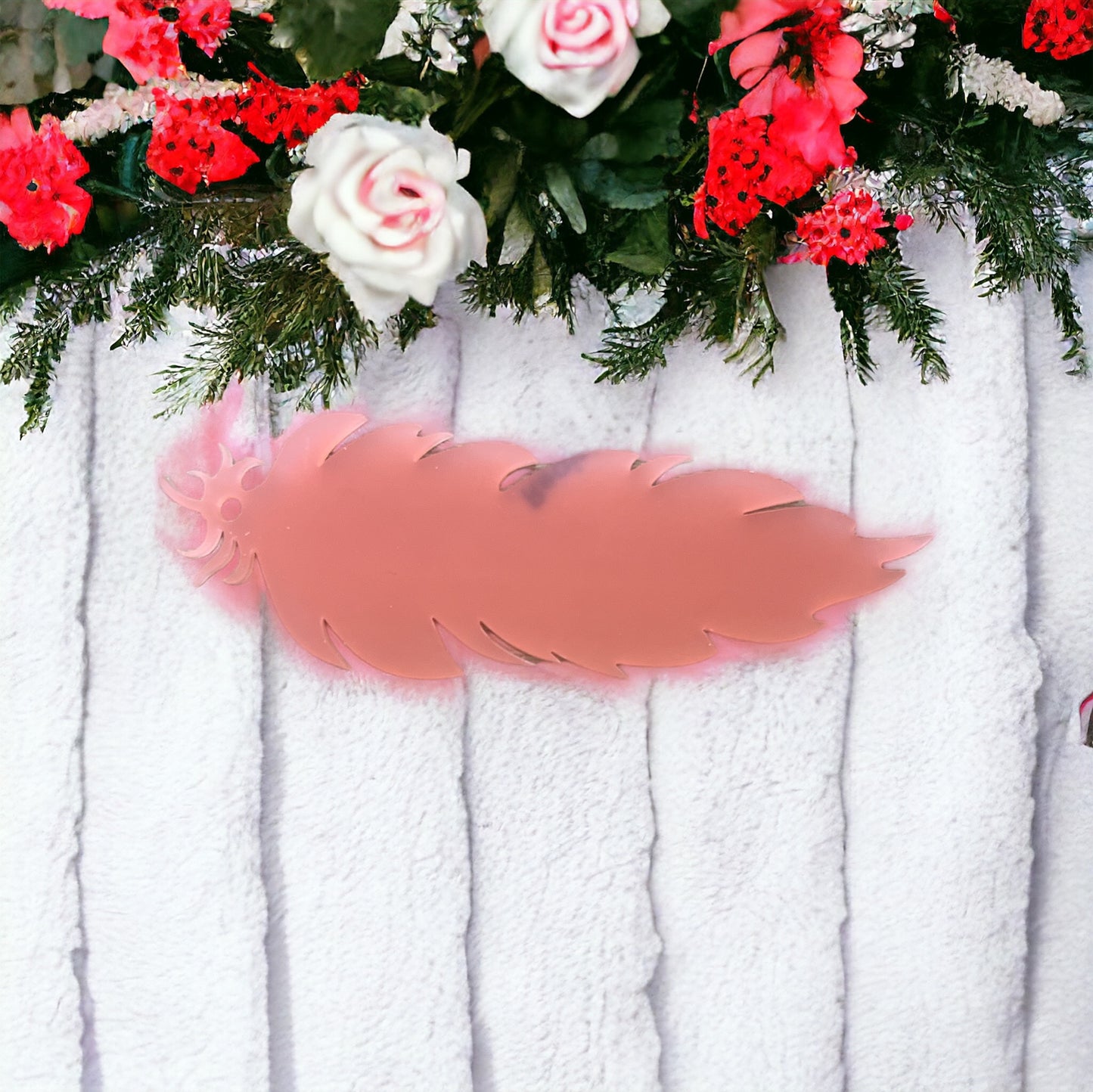 Acrylic feather