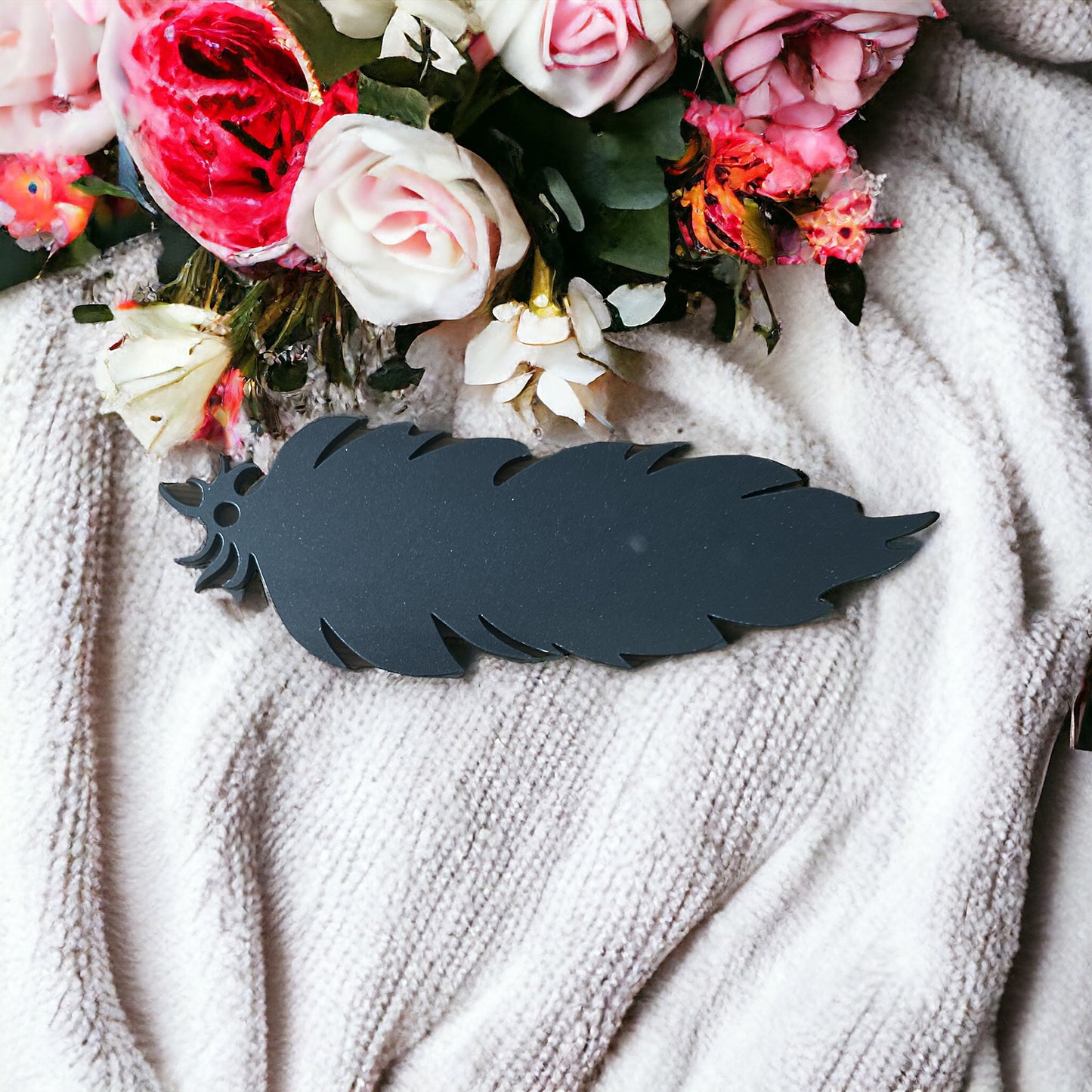 Acrylic feather