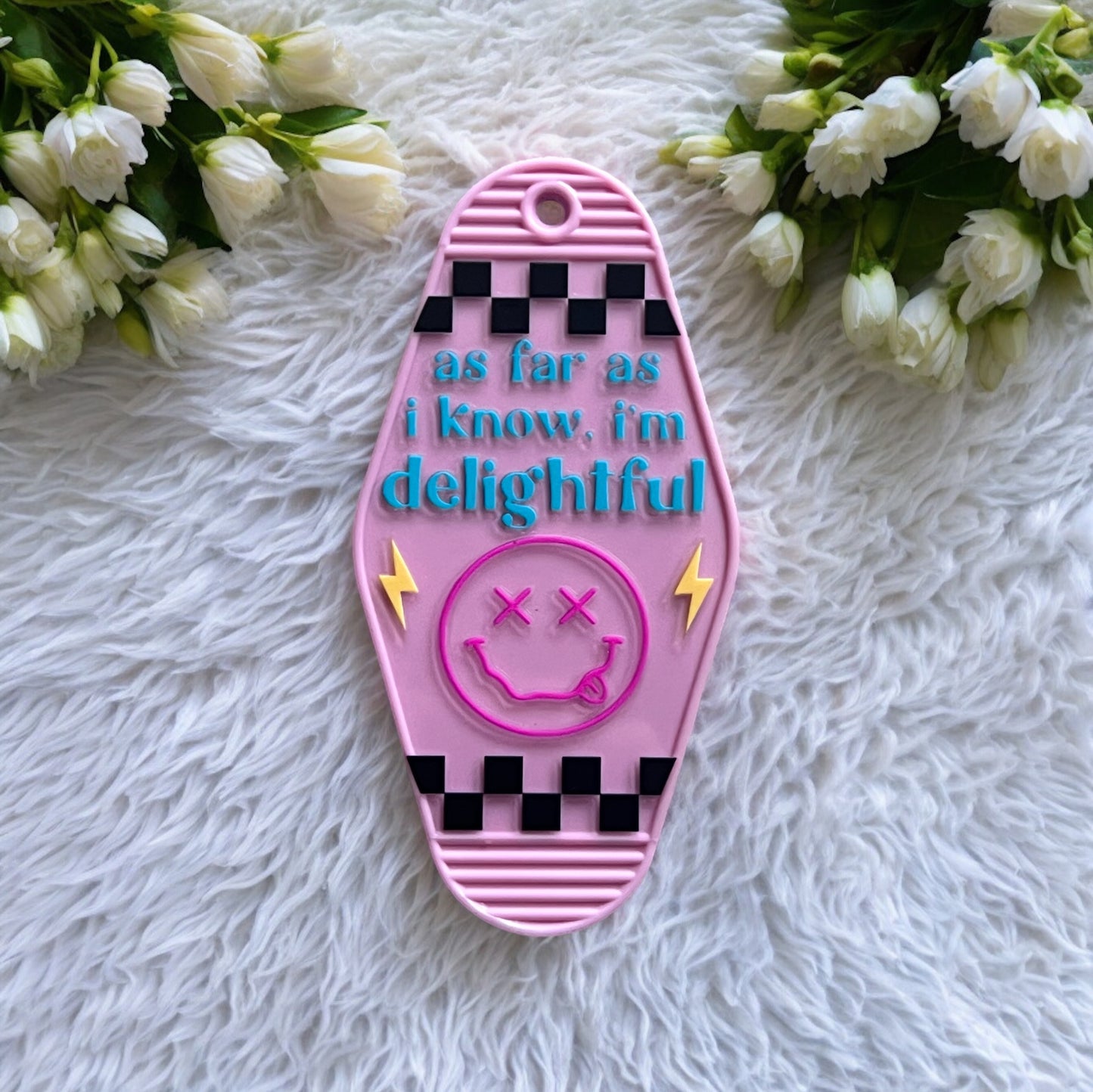 Motel Keyring Decal