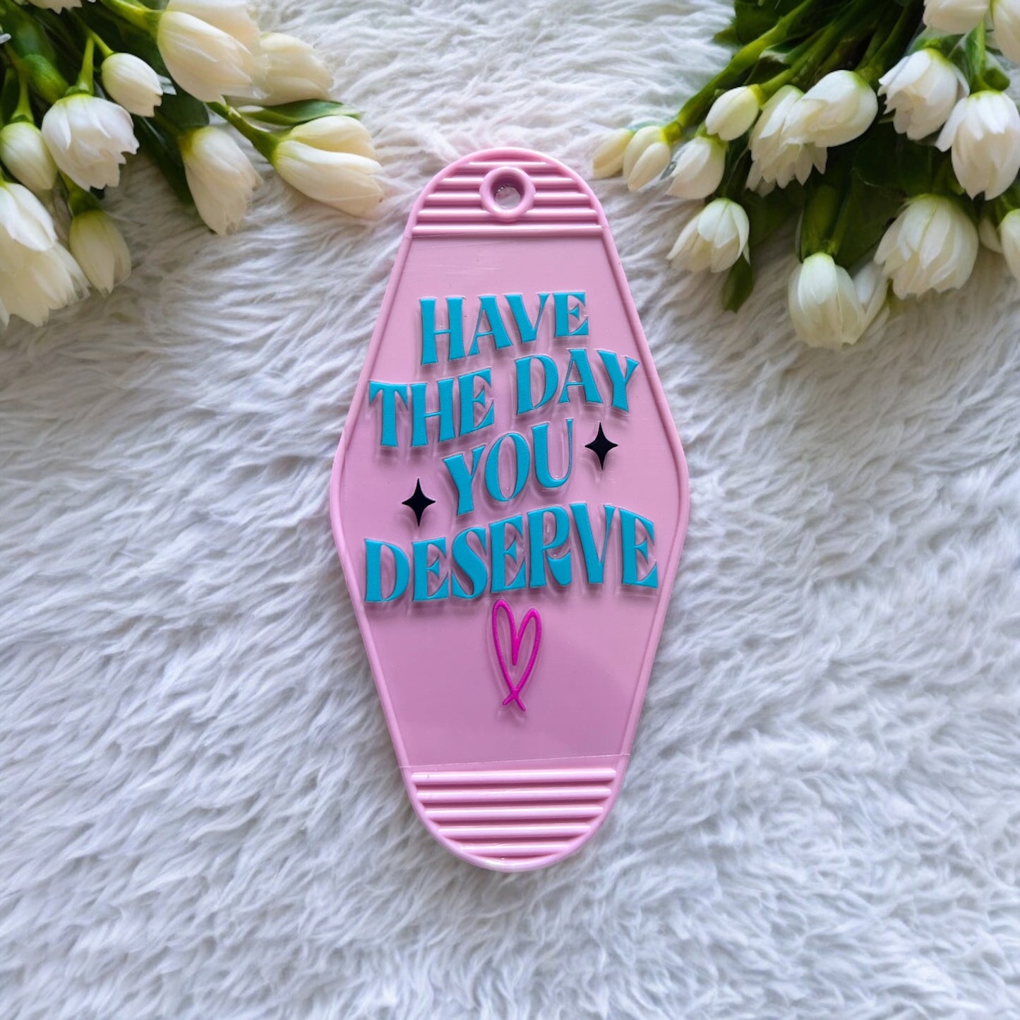 Motel Keyring Decal