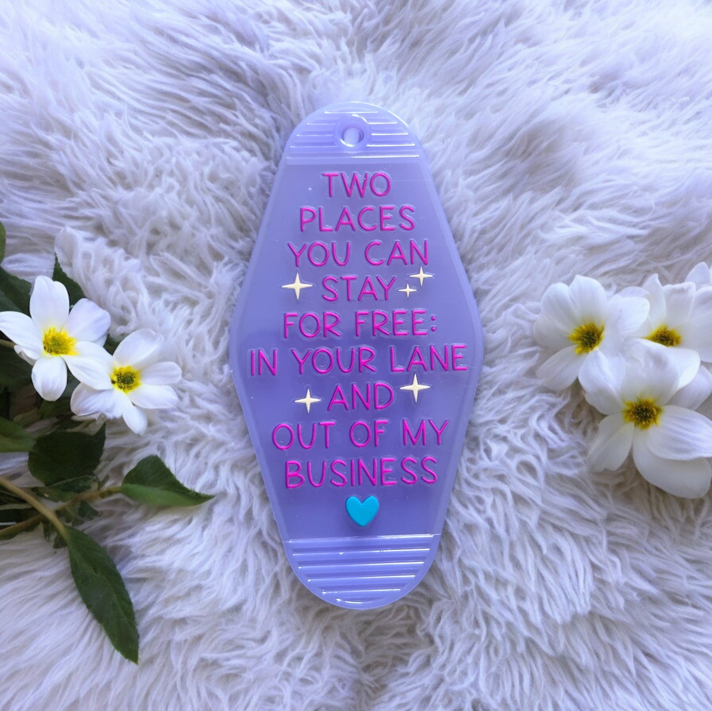 Motel Keyring Decal