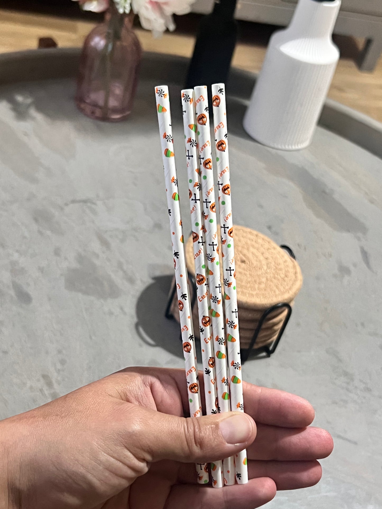 Halloween Straws
