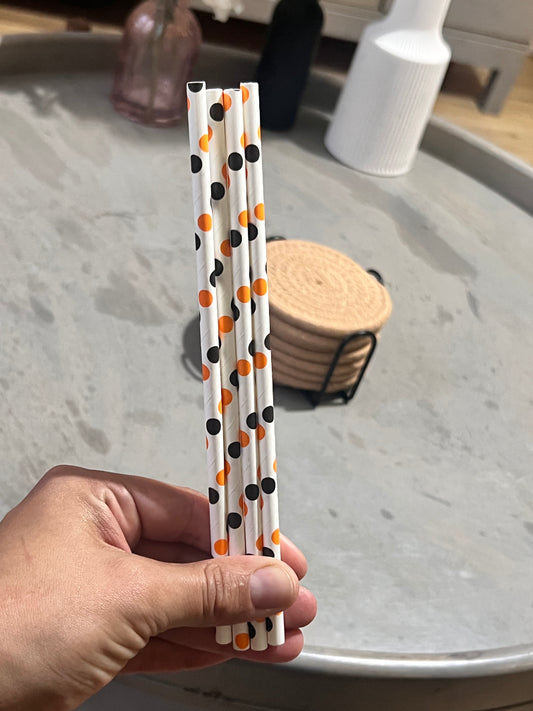Halloween Straws