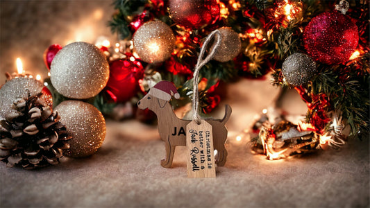Hanging Dog Tree Decoration