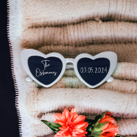 Heart glasses