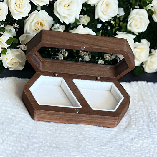 Wedding Ring Display Box