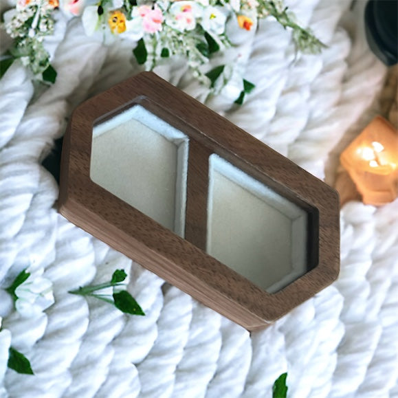 Wedding Ring Display Box