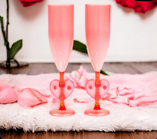 Red heart flutes